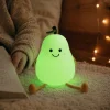 RGB lampa Hruska — zelene svetlo nocnej lampicky Blumy